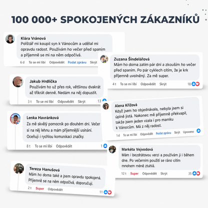 Avoria™ Masážní polštář proti ztuhlosti krku