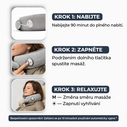 Avoria™ - Cestovní masážní polštář